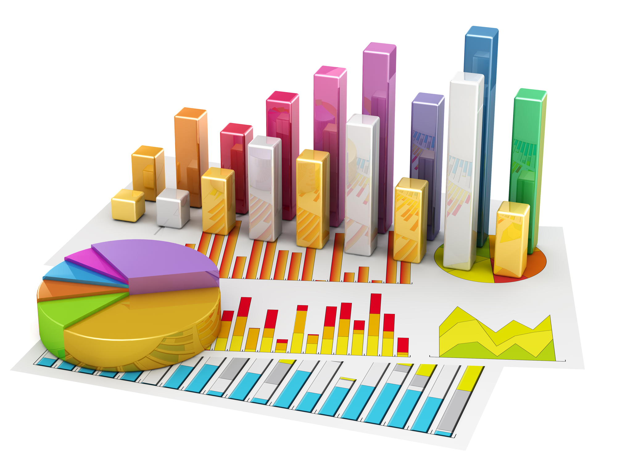 Statistics Background Background for Free PowerPoint