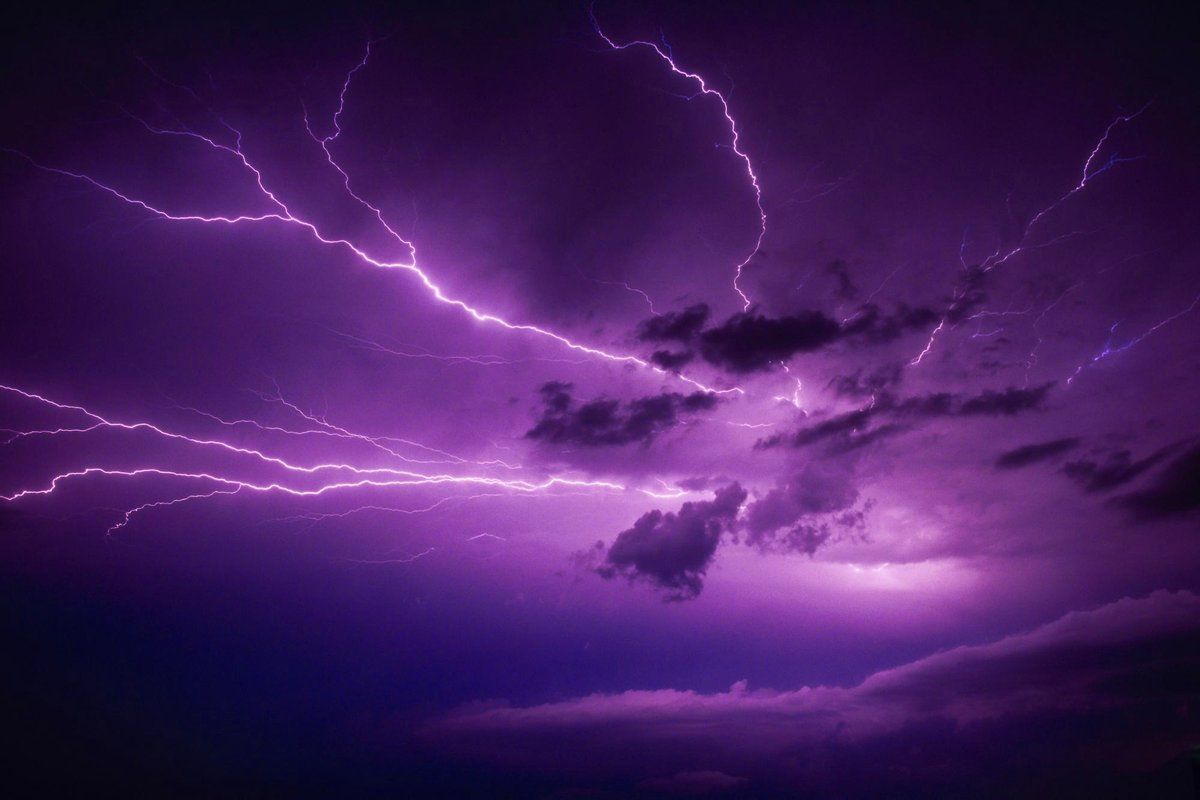 Purple sky. Purple lightning, Lightning photo, Lightning photography