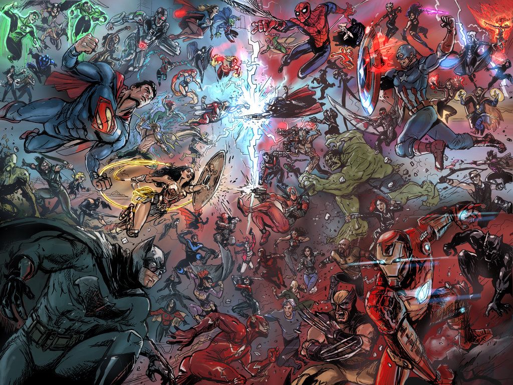 DC Vs. Marvel wallpaper, Comics, HQ DC Vs. Marvel pictureK Wallpaper 2019