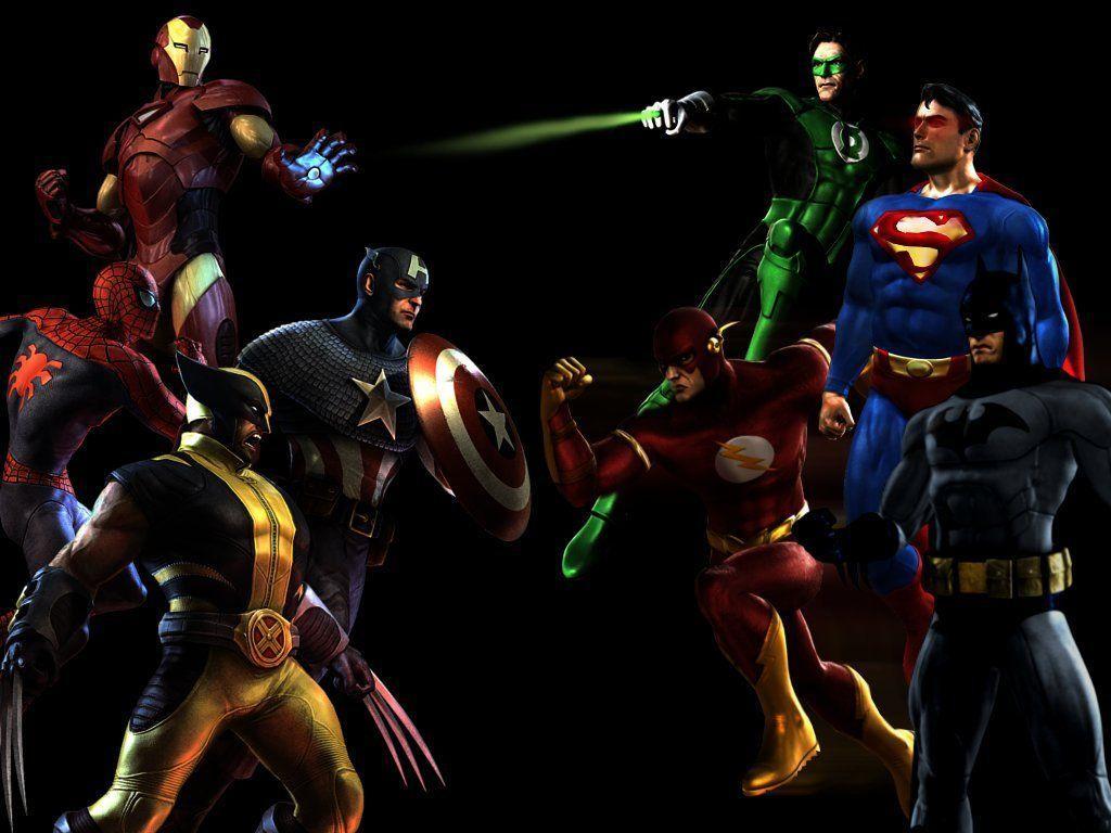DC Heroes HD Wallpaper