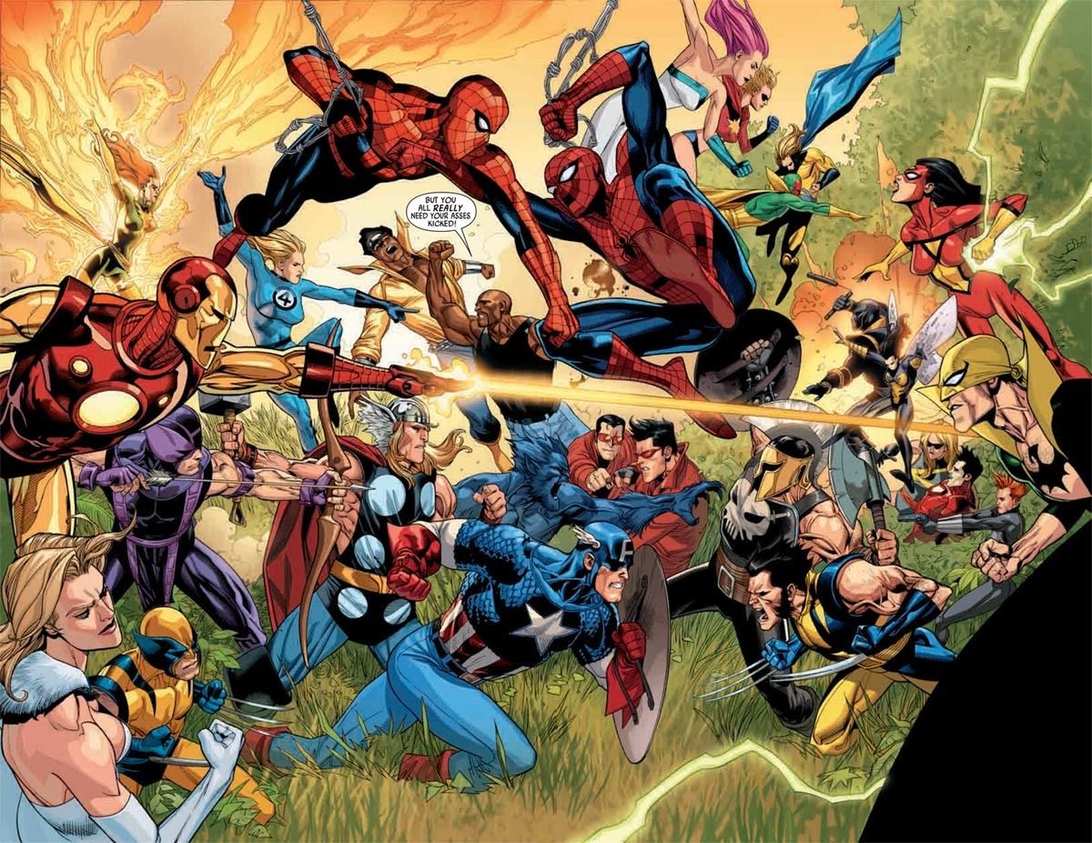 Marvel Vs Dc Heroes Wallpaper HD