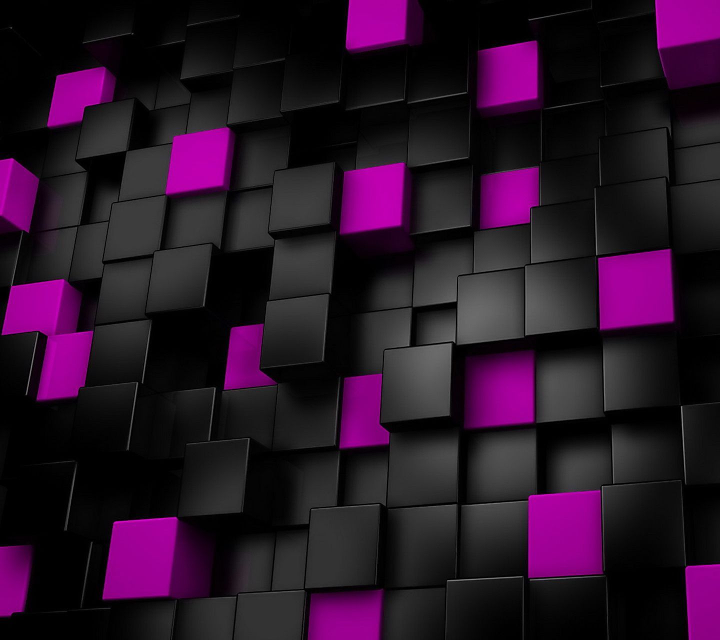 Purple Cubes. Black and blue wallpaper, Cool blue wallpaper, Blue wallpaper