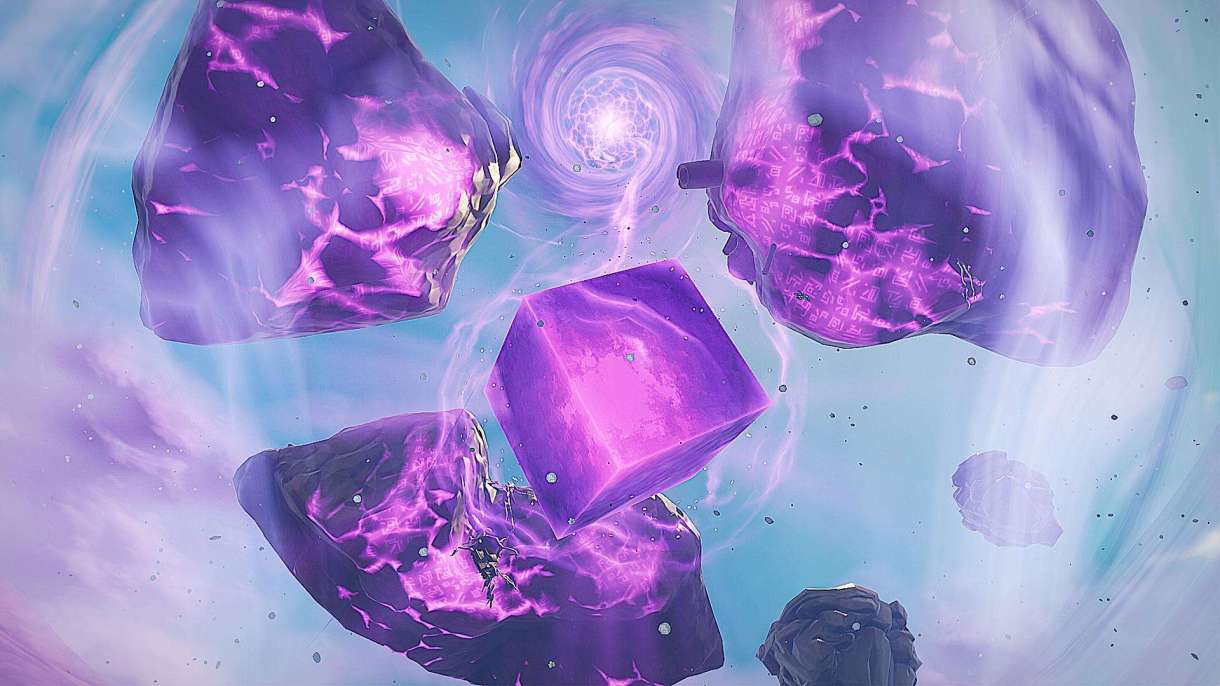 Fortnite Cube Wallpaper Free Fortnite Cube Background