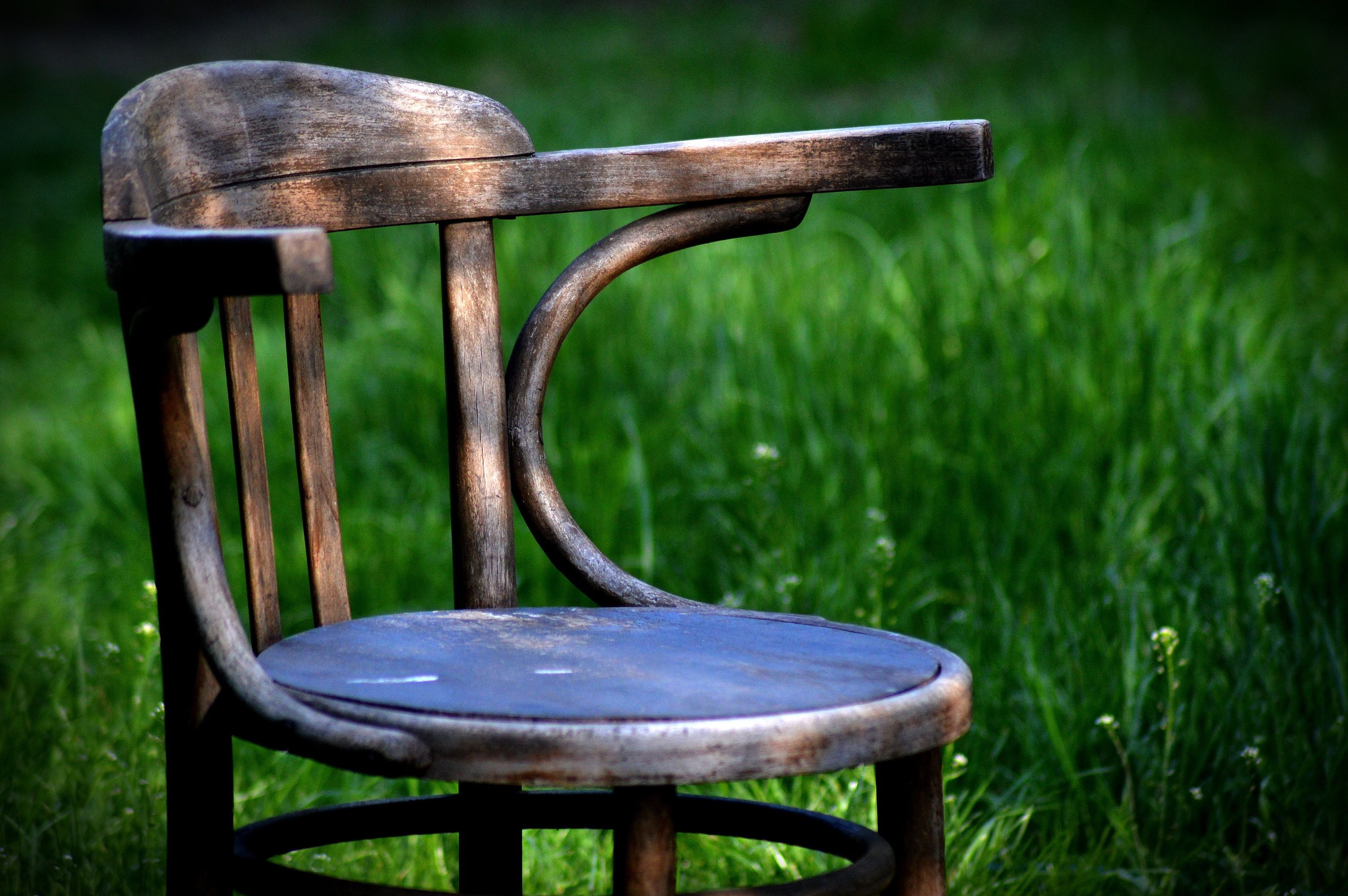 green and brown chair free image