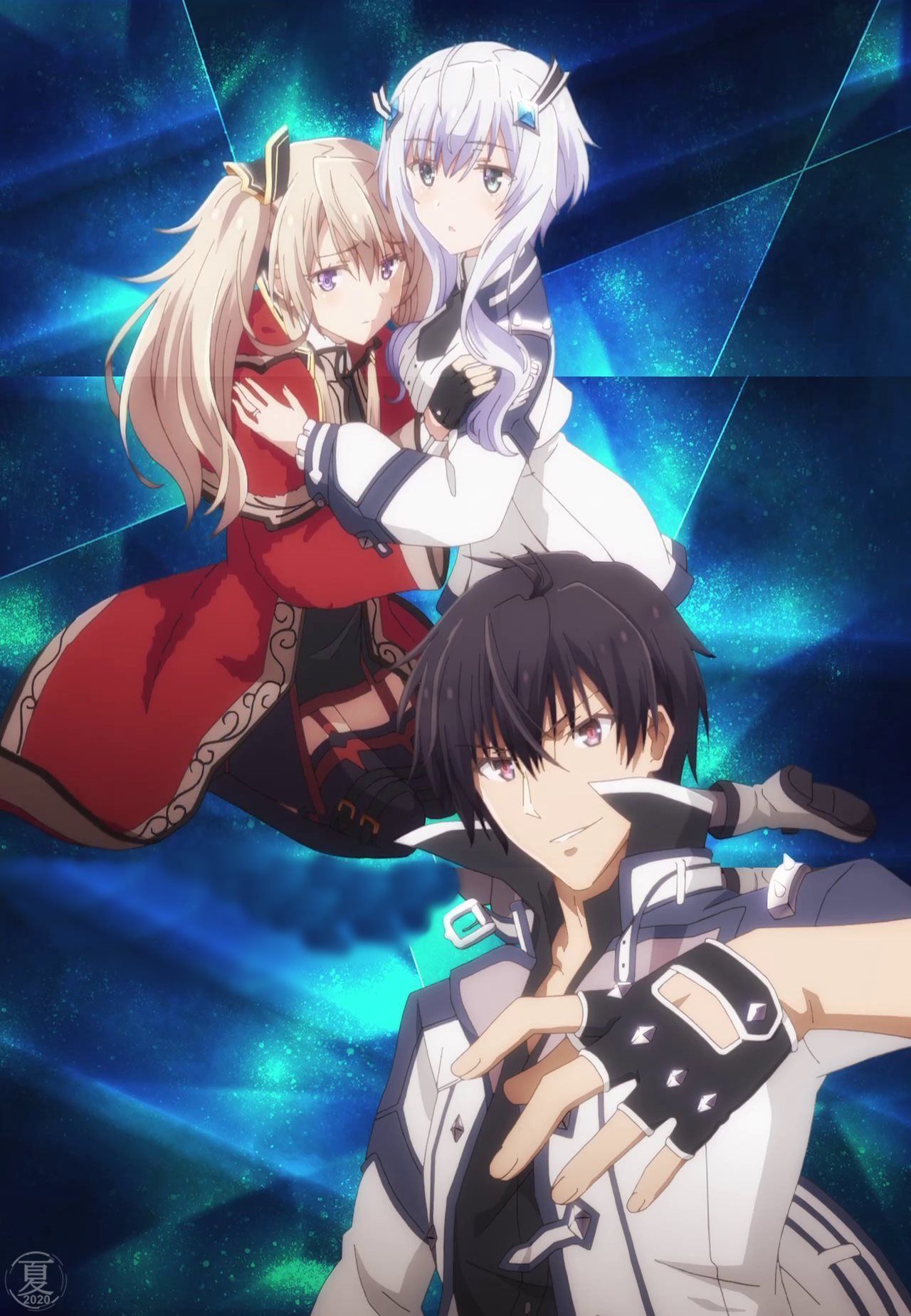 Maou Gakuin no Futekigousha Necron, Sasha Necron y Anos Voldigoad [Ep 2] en 2020. Chica anime kawaii, Anime kawaii, Chica anime