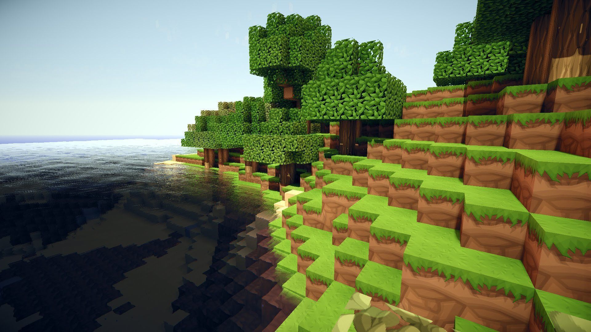 Open World Crafting Games Like Minecraft. Minecraft wallpaper, Minecraft shaders, Minecraft background