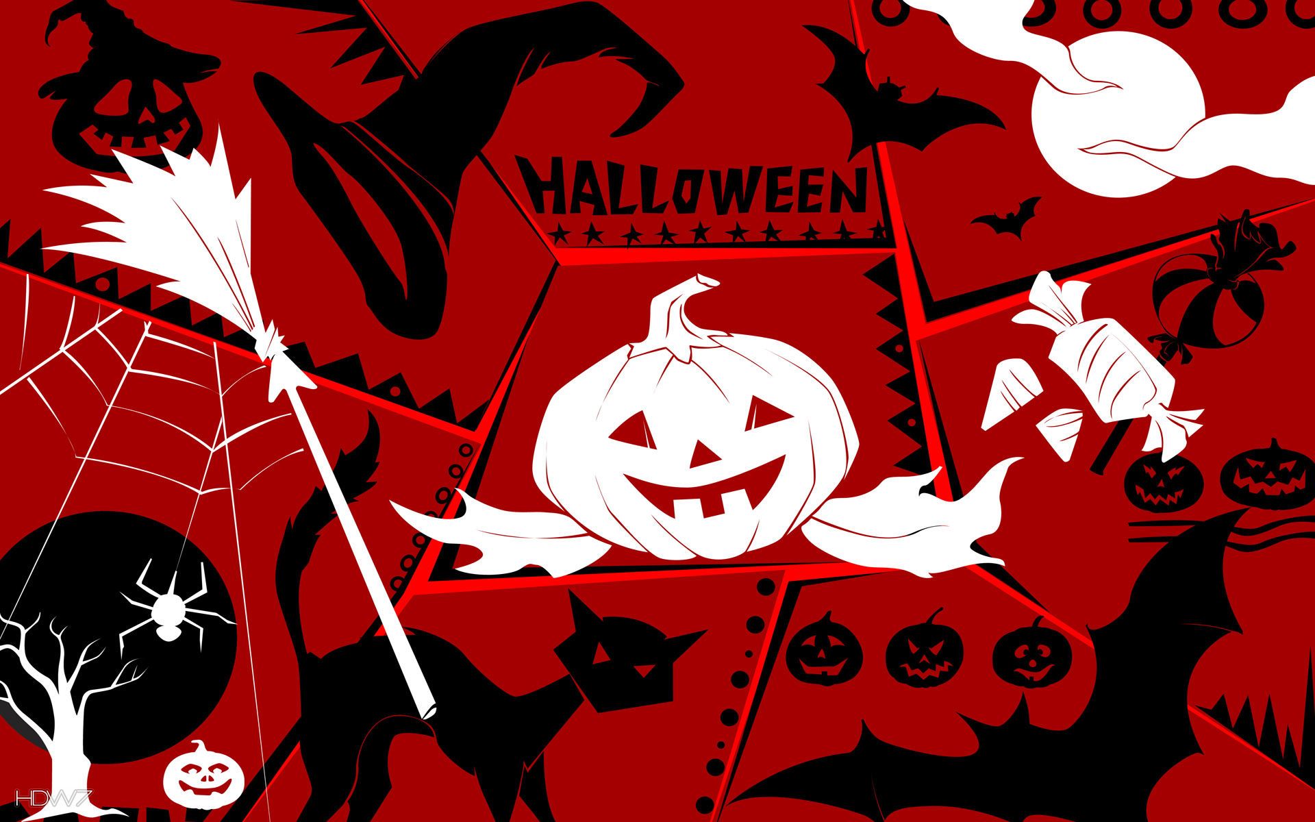 Halloween Red Wallpapers - Wallpaper Cave