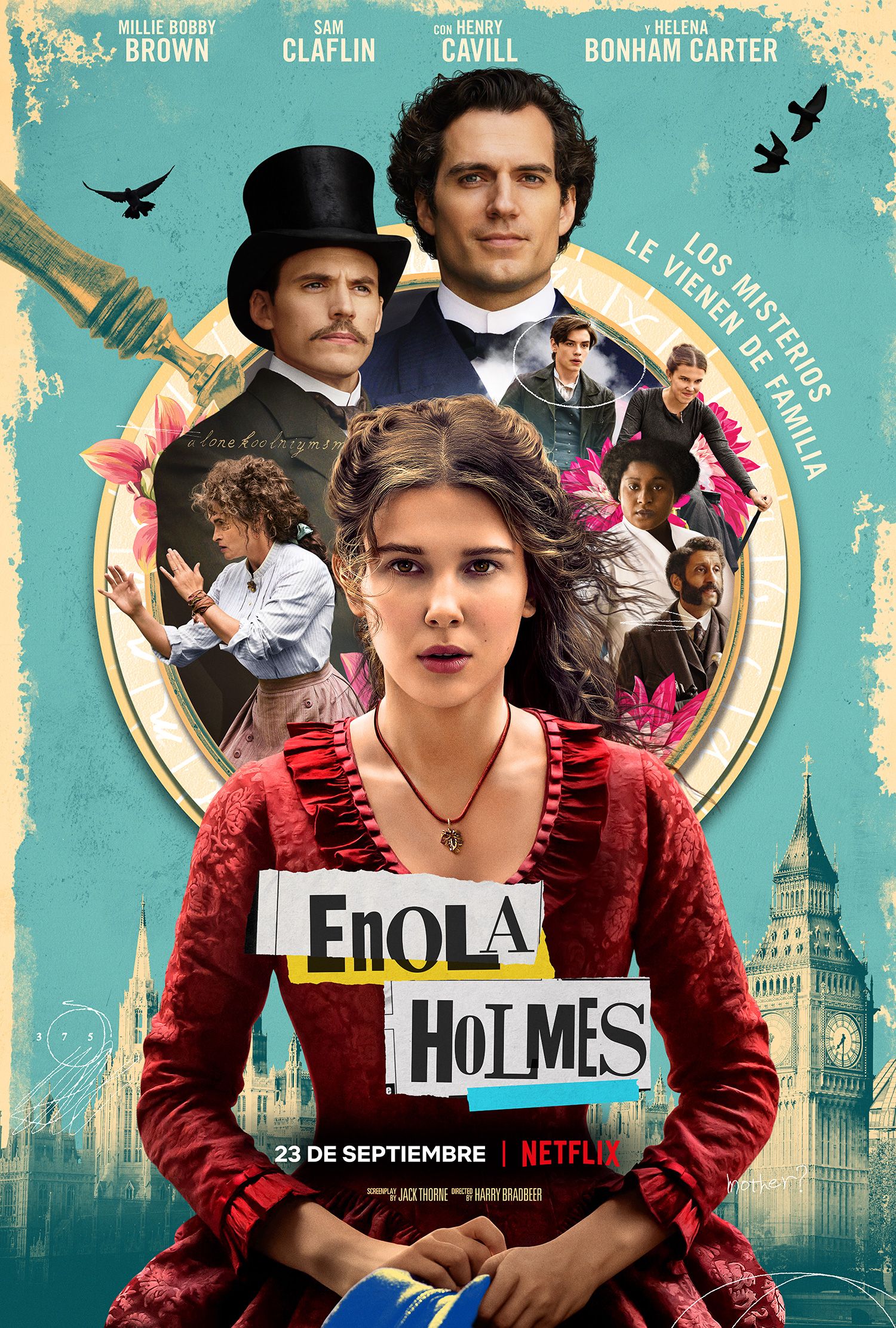 Enola Holmes Poster 3: Extra Large Poster Image
