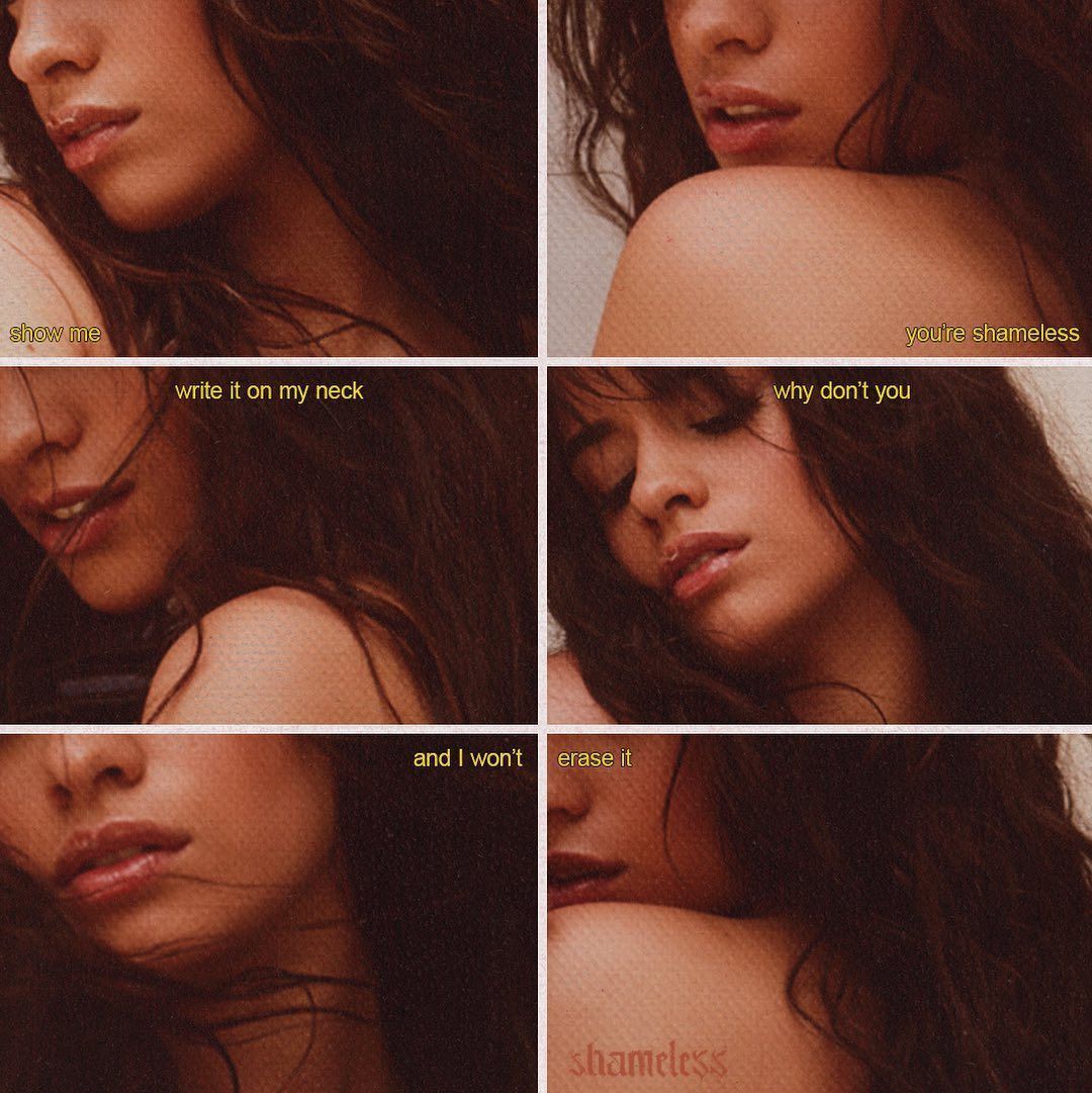 camila on Instagram: “#shameless ❤️”. Shameless quotes, Shameless, Camila cabello