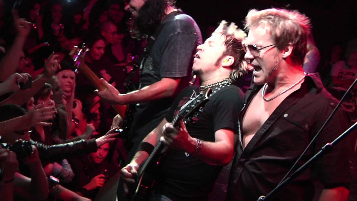 FOZZY chris jericho heavy metal guitar guitars concert concerts wallpaperx1080