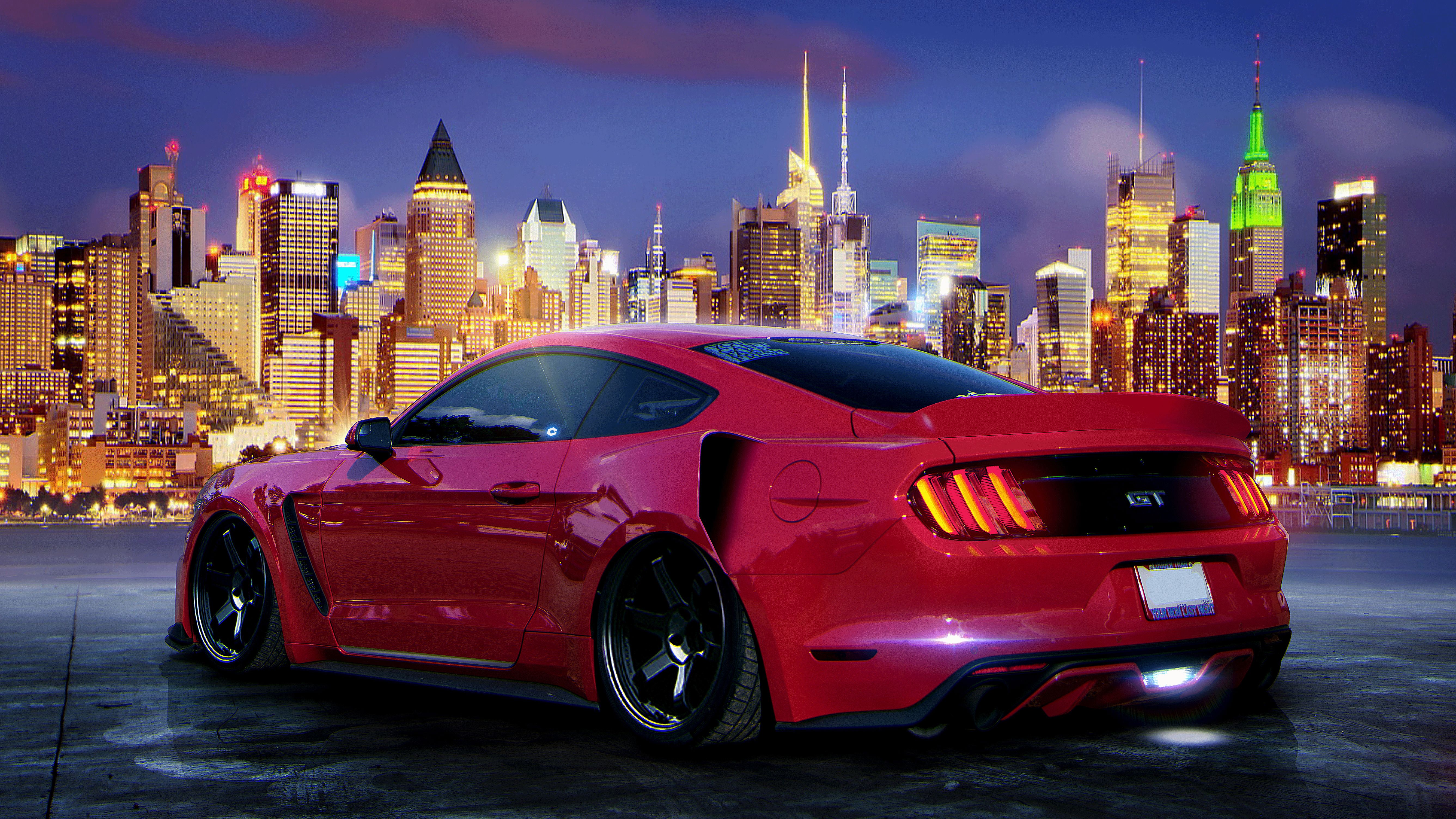 Custom Red Mustang 5k, HD Cars, 4k Wallpaper, Image, Background, Photo and Picture