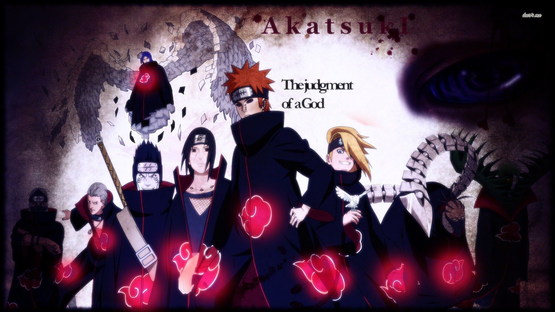 Naruto Akatsuki Wallpaper A3