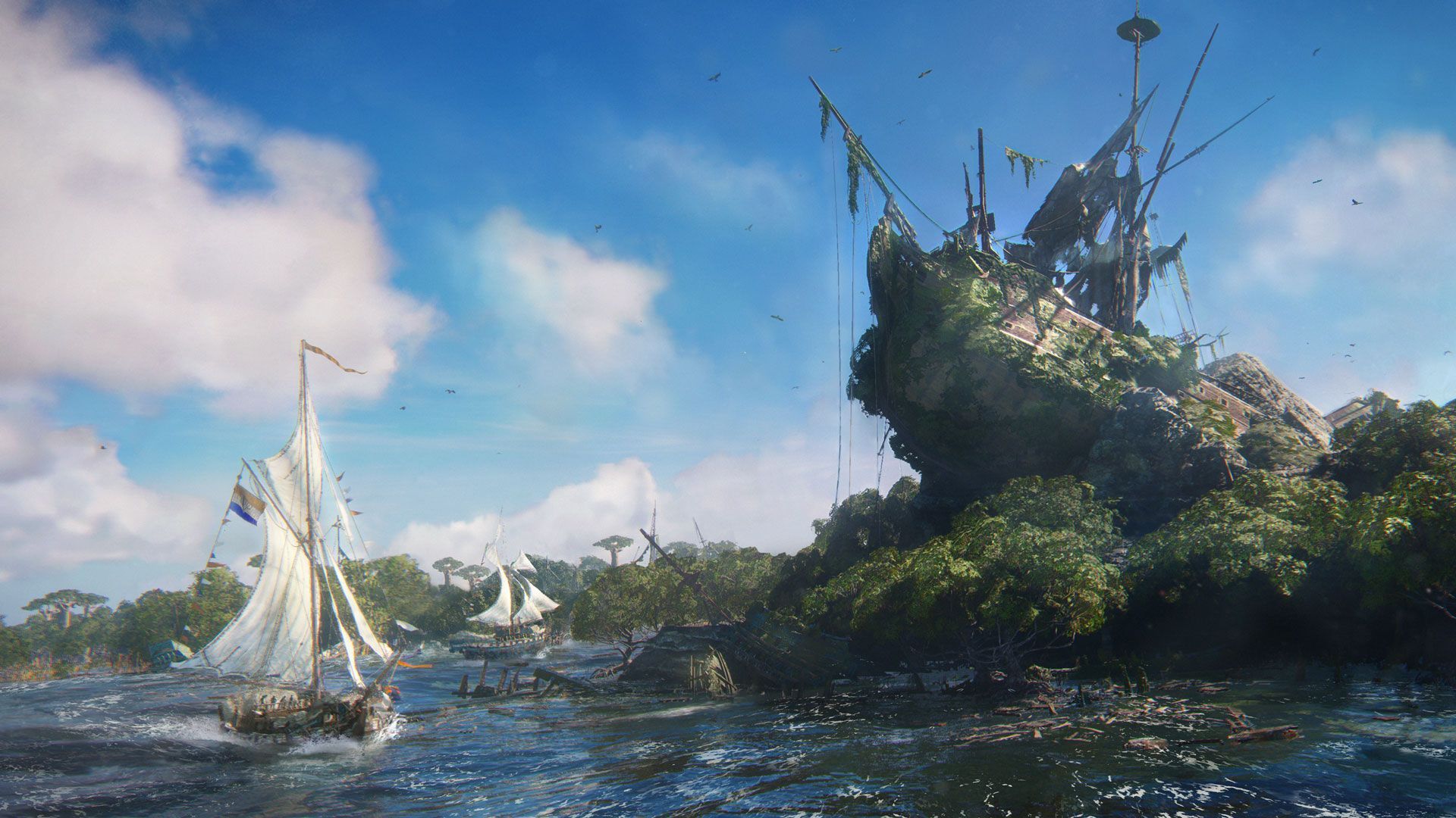Gods and Monsters, Skull and Bones Development Going “Very Well, ” Says Ubisoft CEO