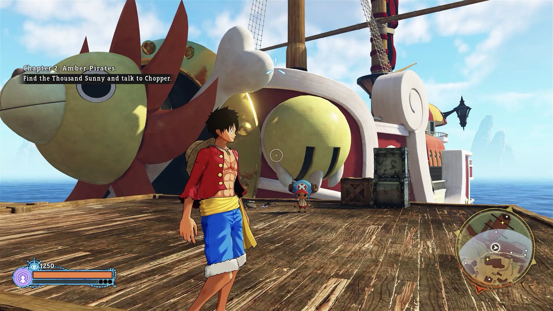 How to Find Chopper in Thousand Sunny Ship, One Piece World Seeker
