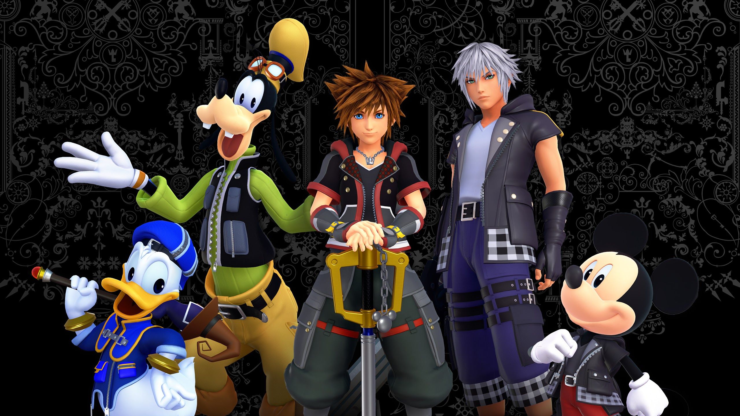 Kingdom Hearts 3 Characters 4K Wallpaper