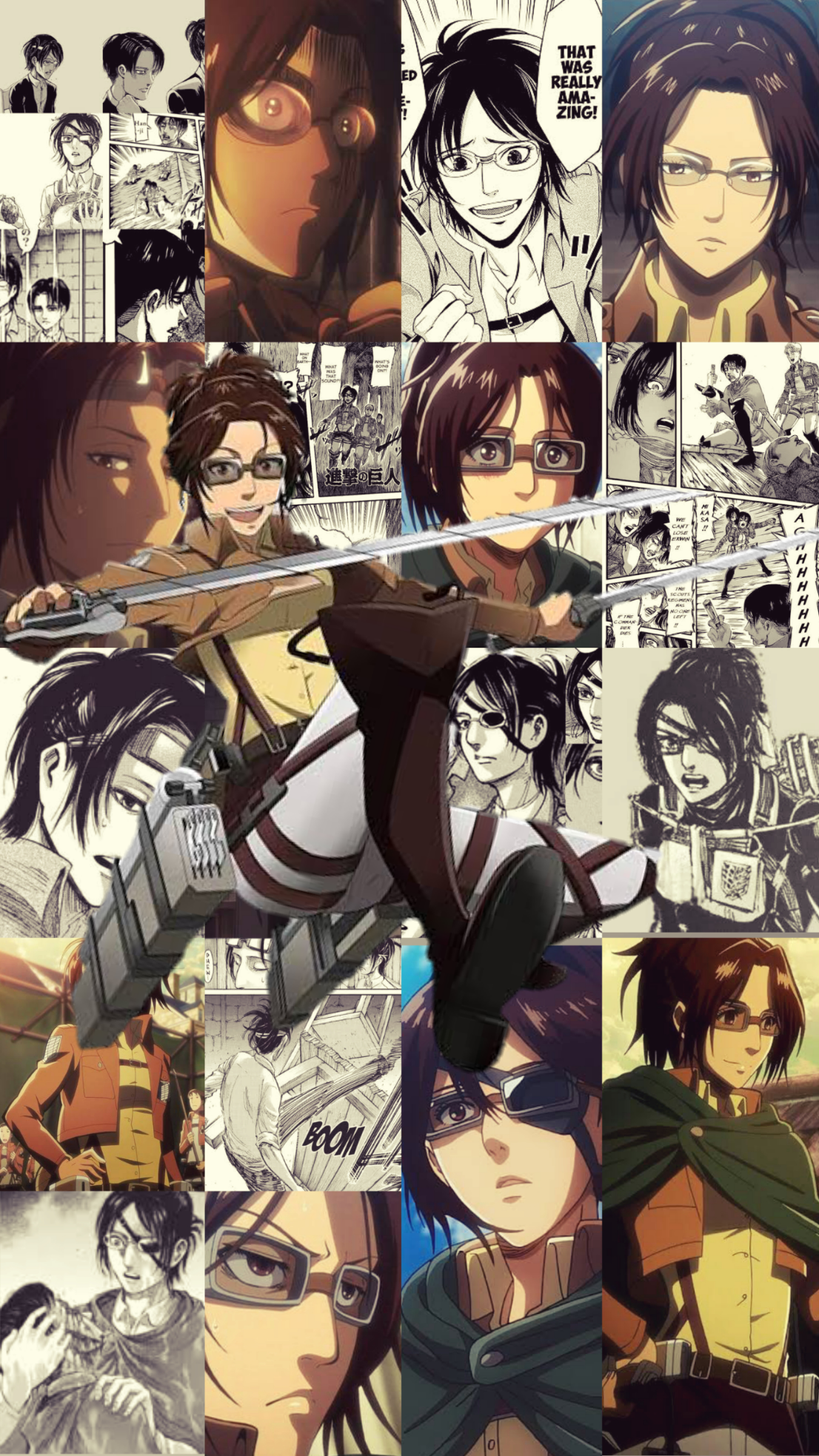 Download Hange Zoe AOT Manga Wallpaper  Wallpaperscom