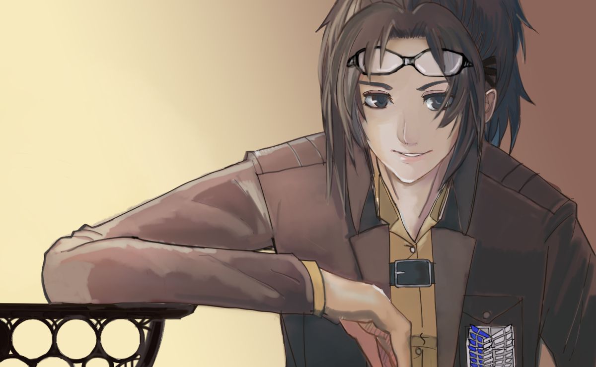 Hange Zoë (Hanji Zoé) on Titan Anime Image Board
