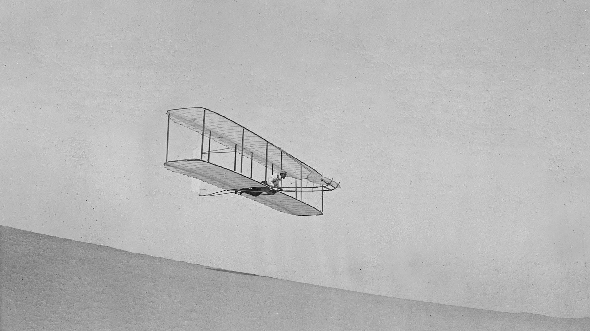 Wright brothers fly into history