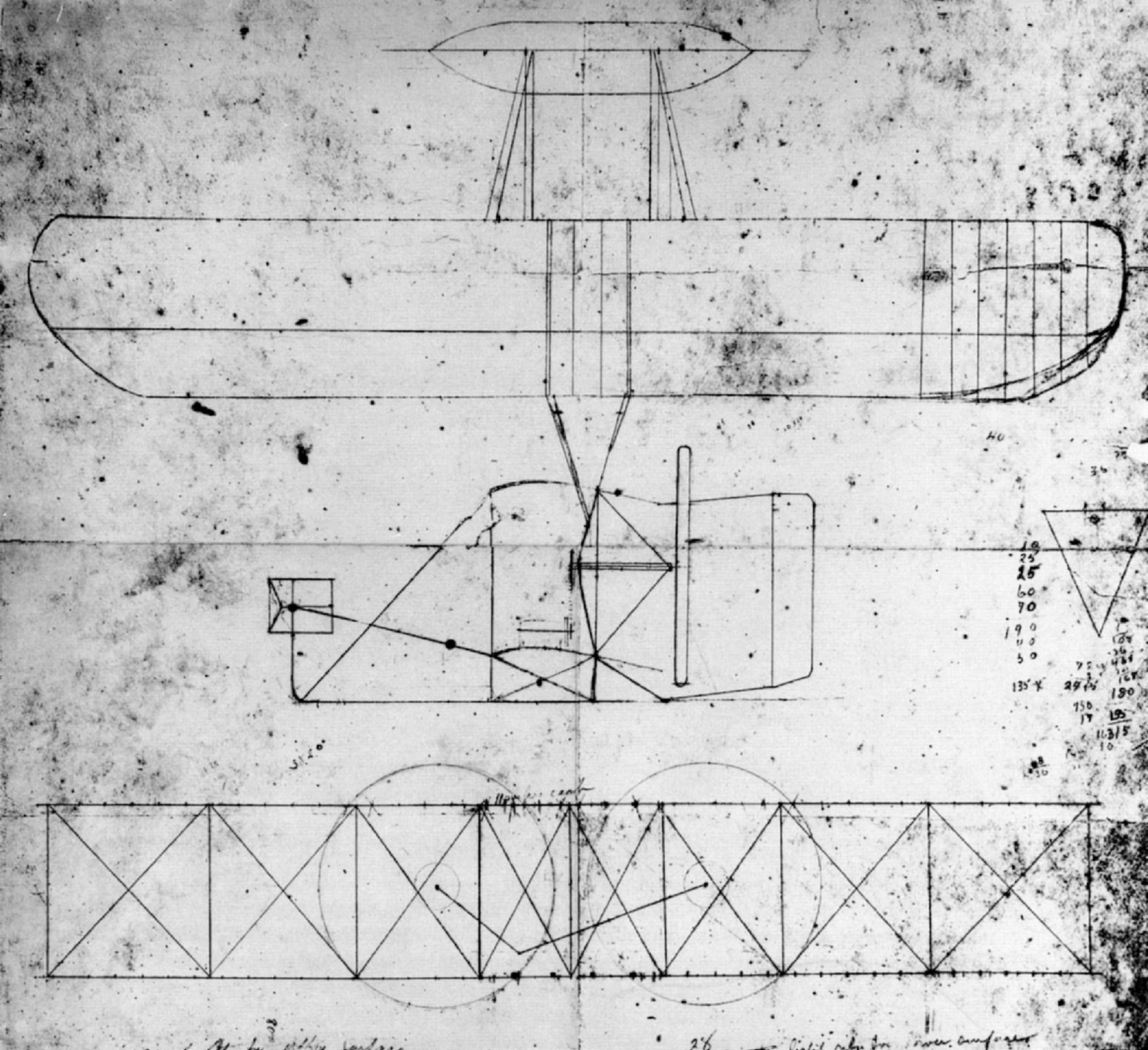 Wright Flyer Drawing  Etsy