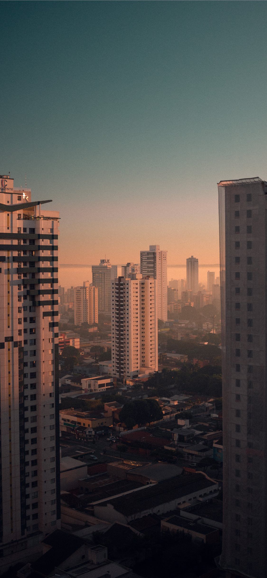 View from a window in my apartment in Goiânia GO iPhone X Wallpaper Free Download