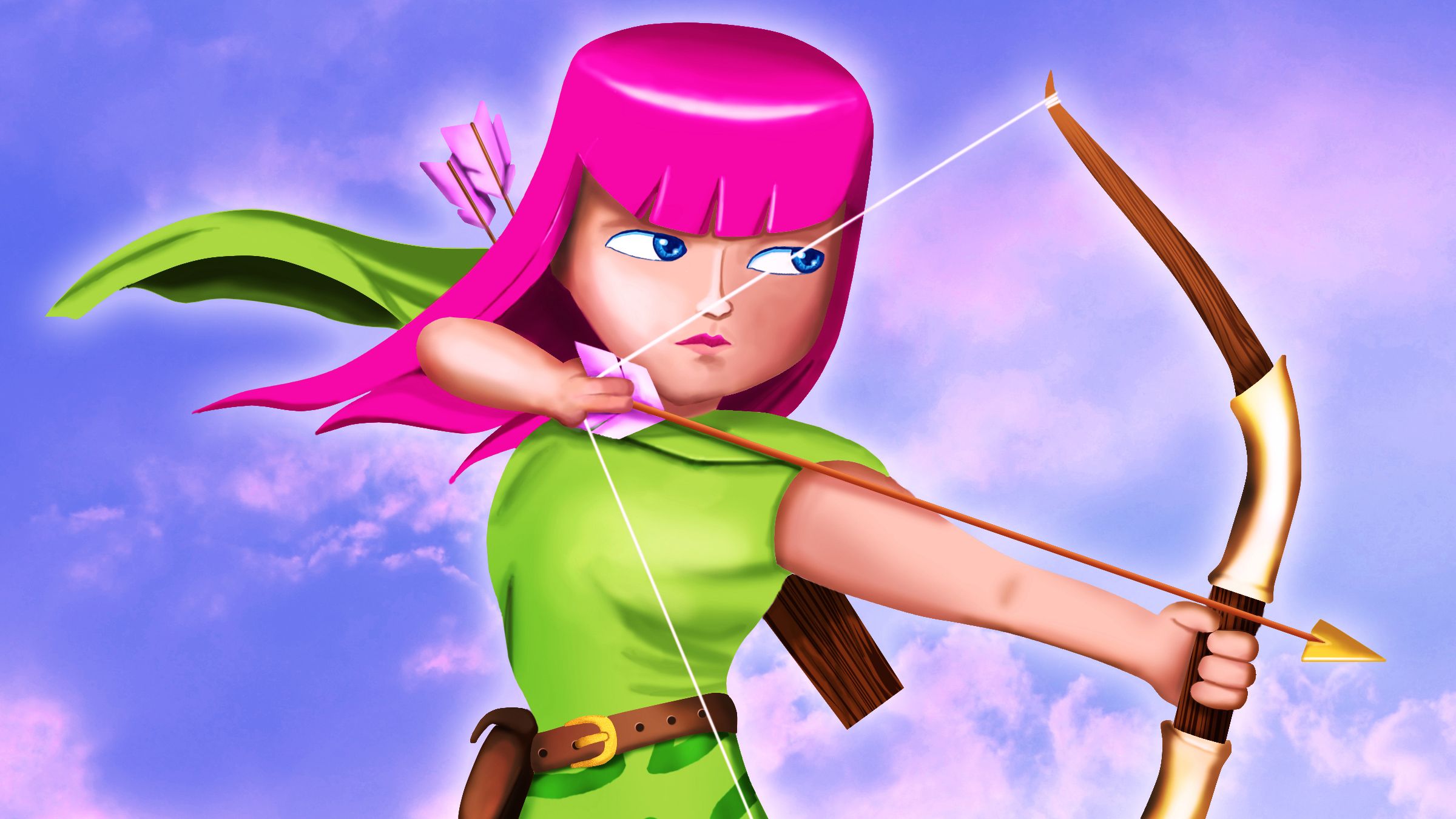Clash Of Clans Archer, HD Games, 4k Wallpaper, Image, Background, Photo and Picture