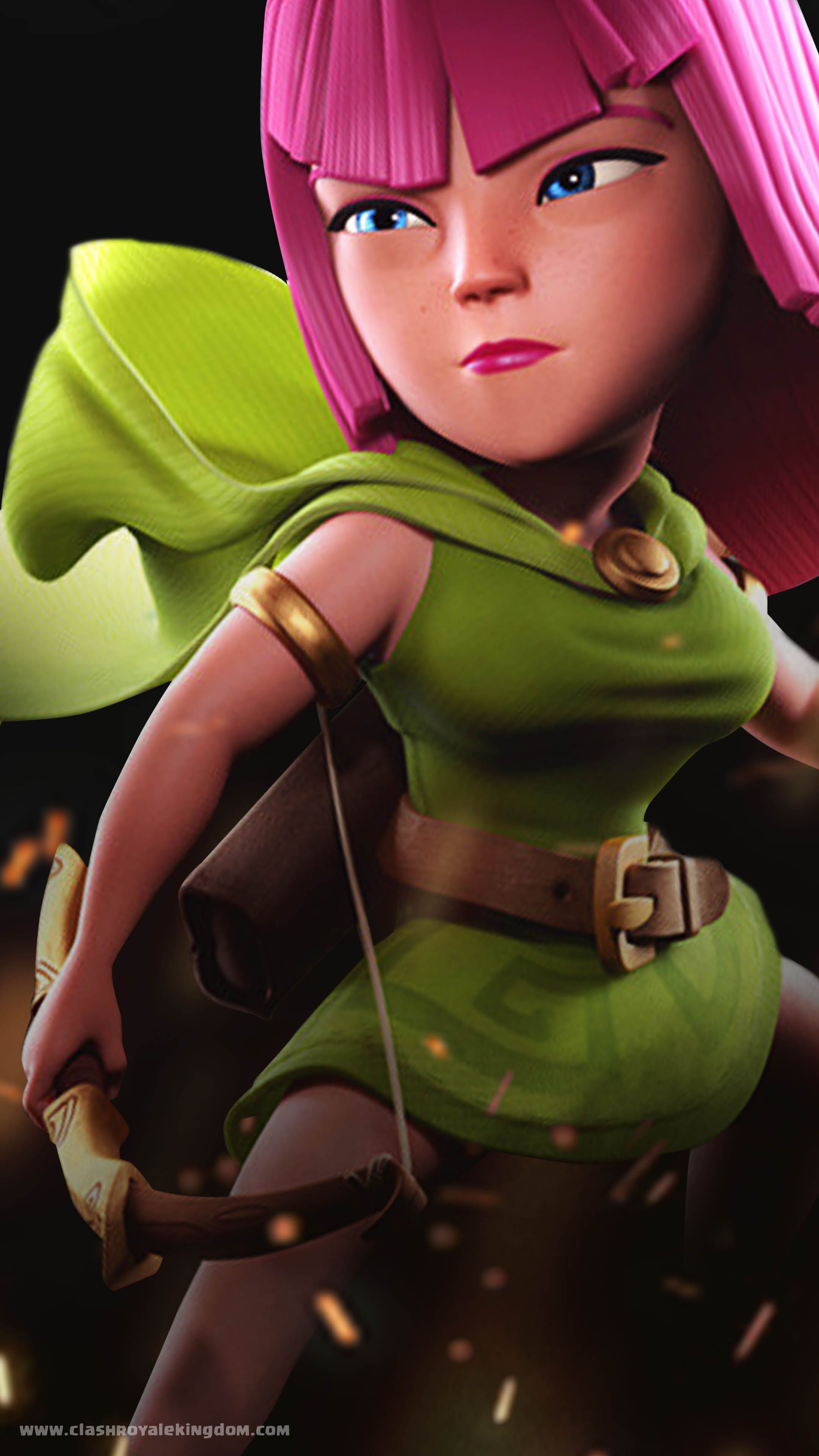 Clash Of Clans Archer Wallpapers Wallpaper Cave