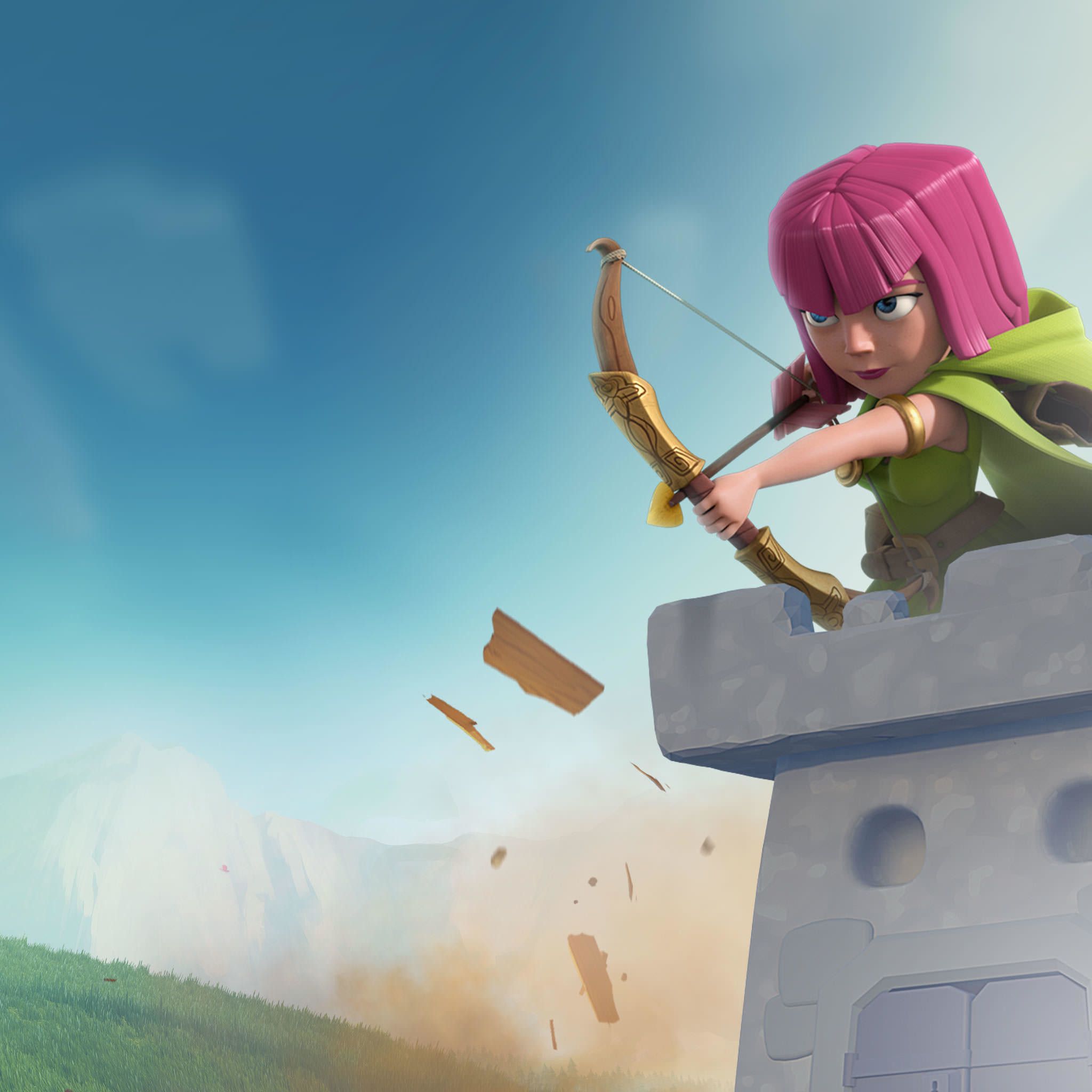 Download Clash Of Clans Archer Wallpaper For Android