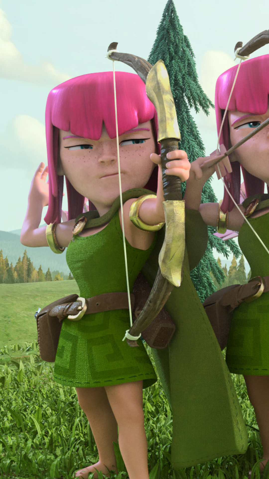 Clash Of Clans Archer Wallpapers - Wallpaper Cave