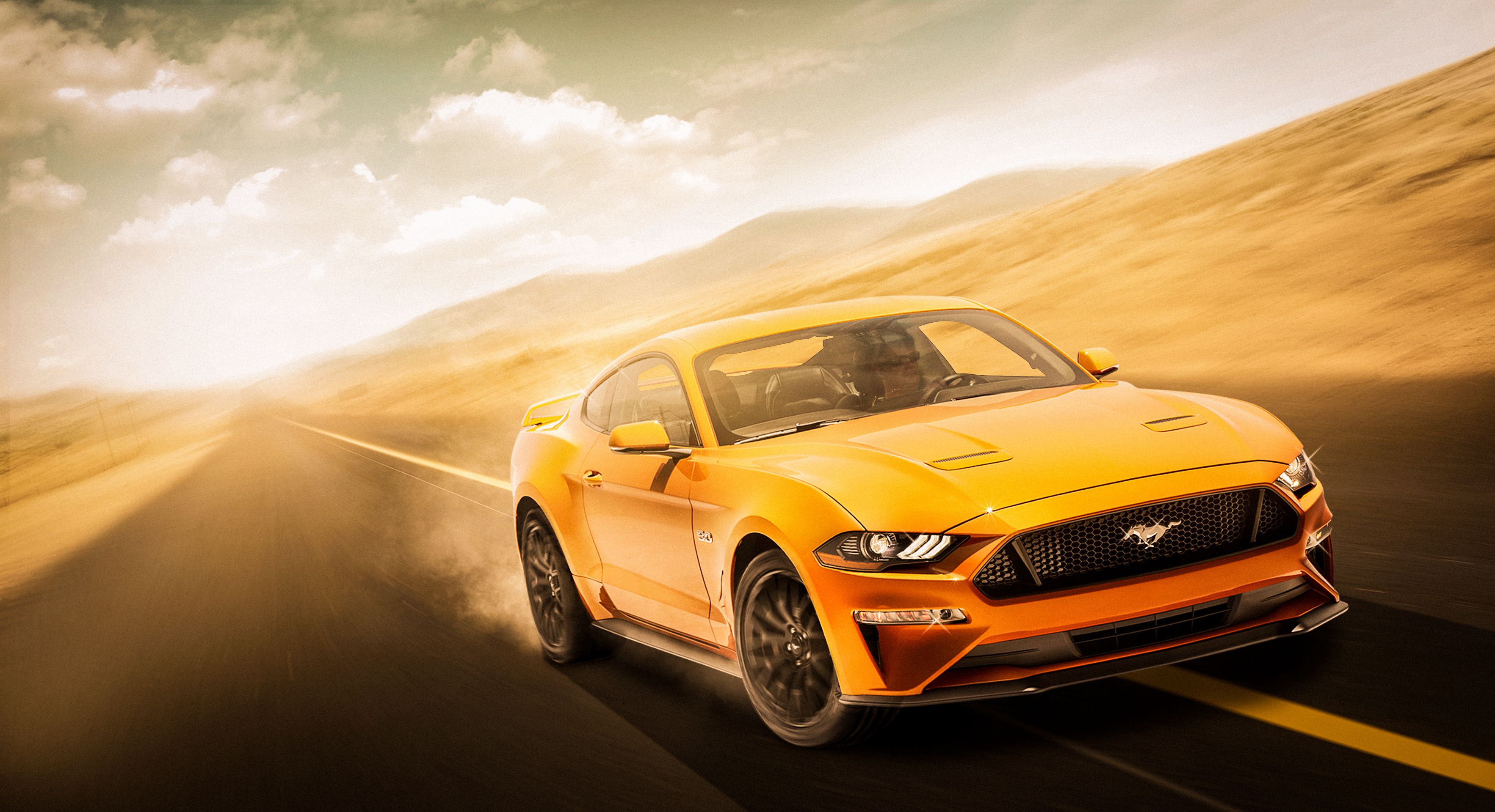 Yellow Mustang 4k, HD Cars, 4k Wallpaper, Image, Background, Photo and Picture