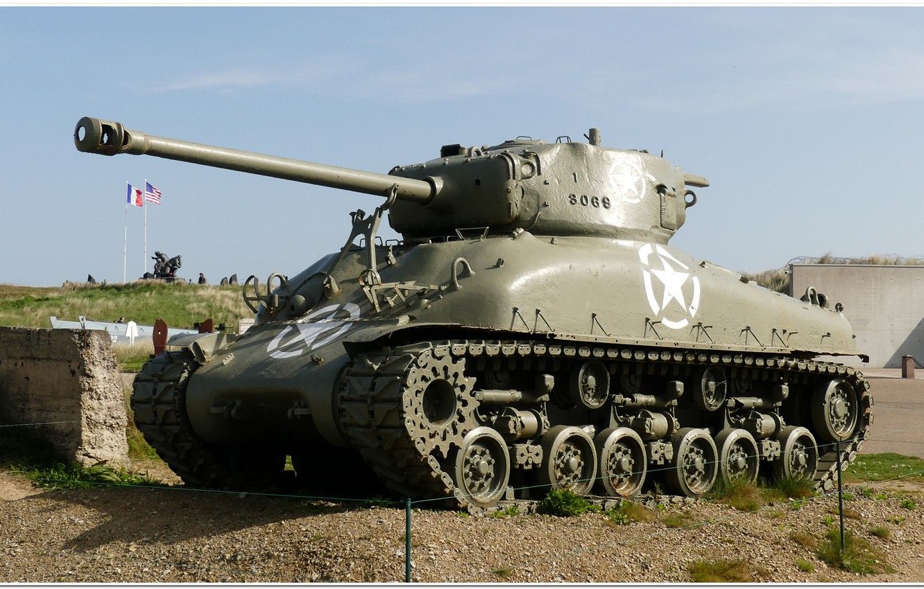 Wallpaper ww sherman tank, normandie, ww2 tank image for desktop, section оружие