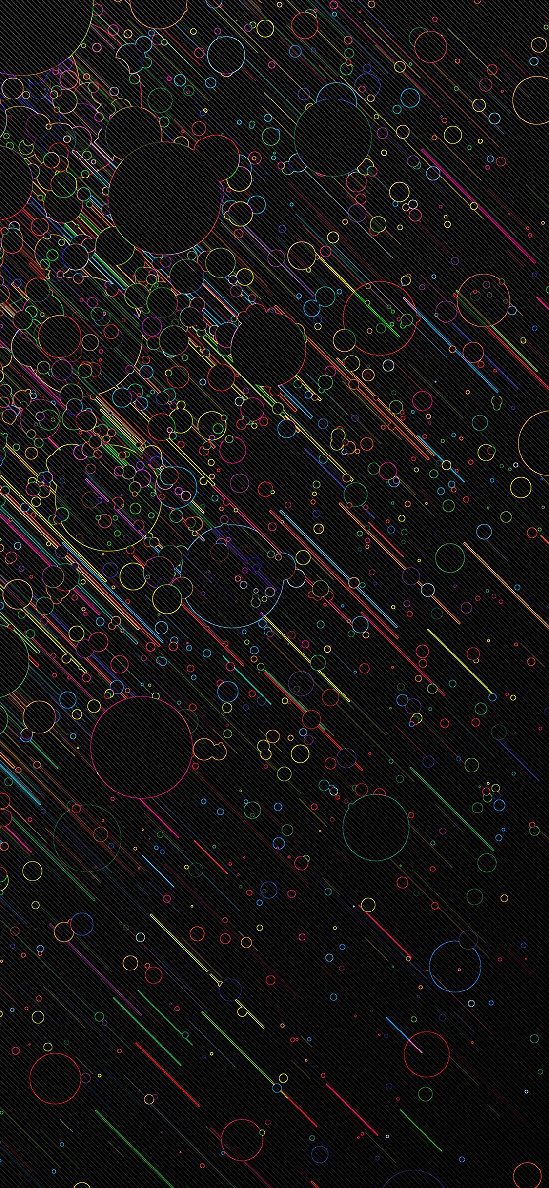 Colorful universe pattern iPhone X Wallpaper Free Download