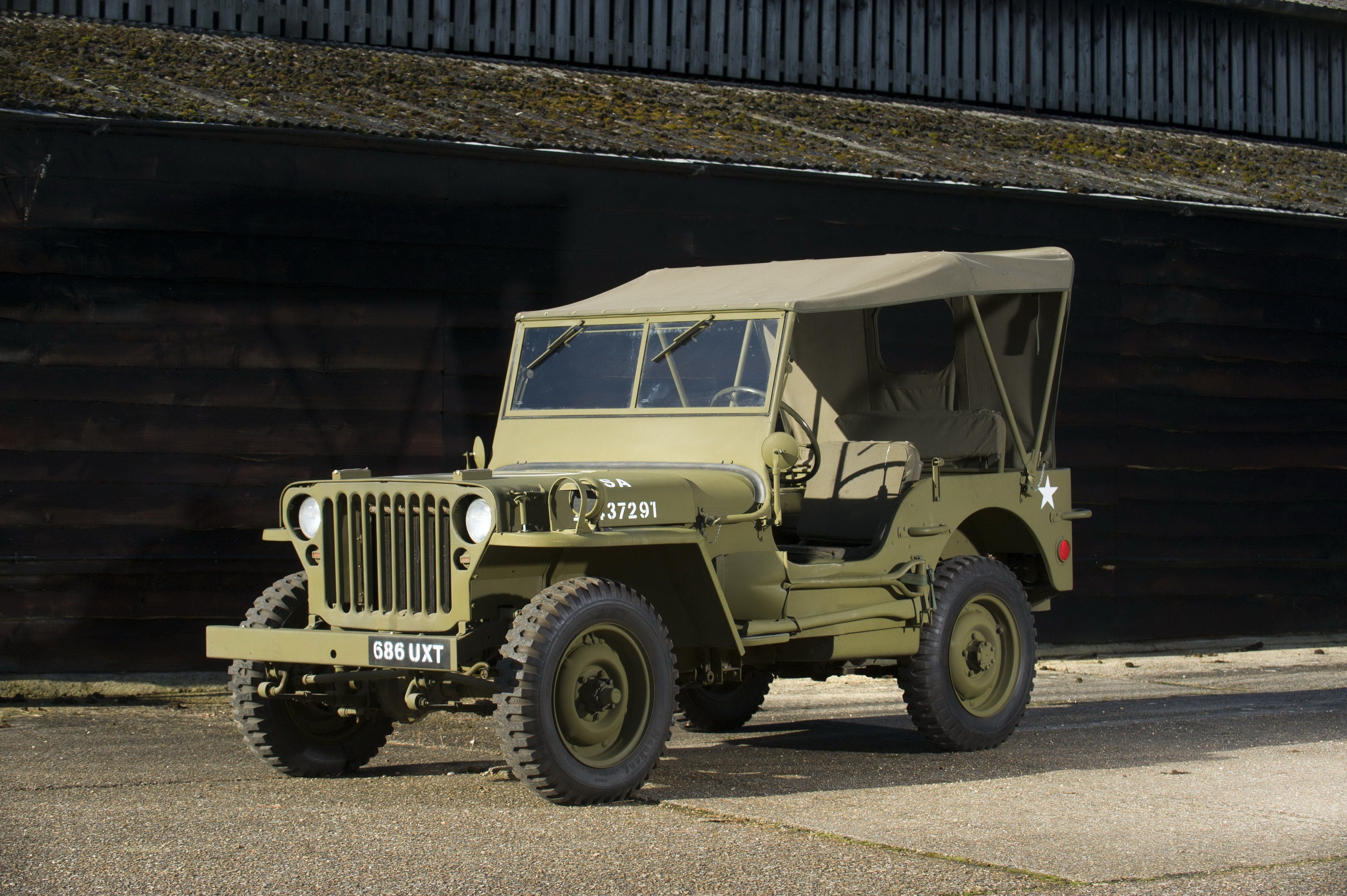 Willys M B Jeep Military Offroad 4x4 Suv Retro Wallpaperx2726