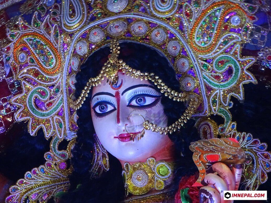 Maa Durga Face Wallpaper Durga Photo Download