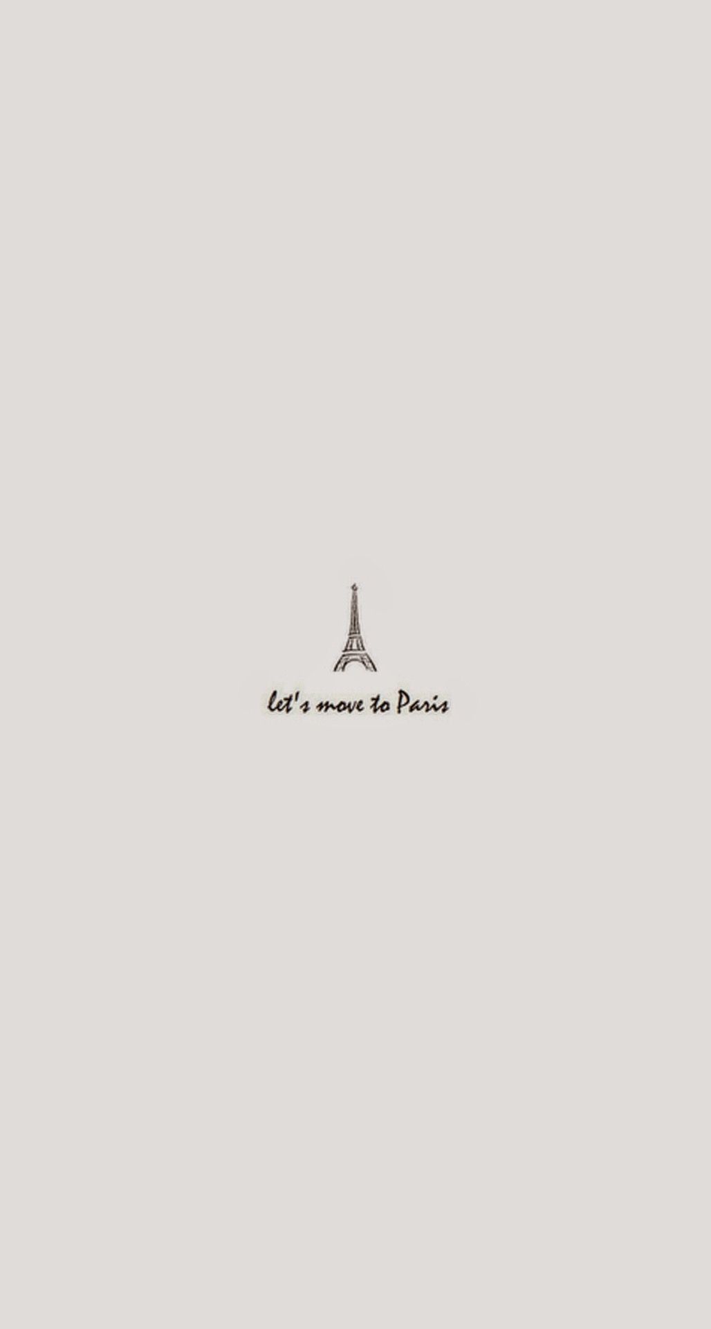 Move To Paris Minimal iPhone 6 Plus HD Wallpaper HD