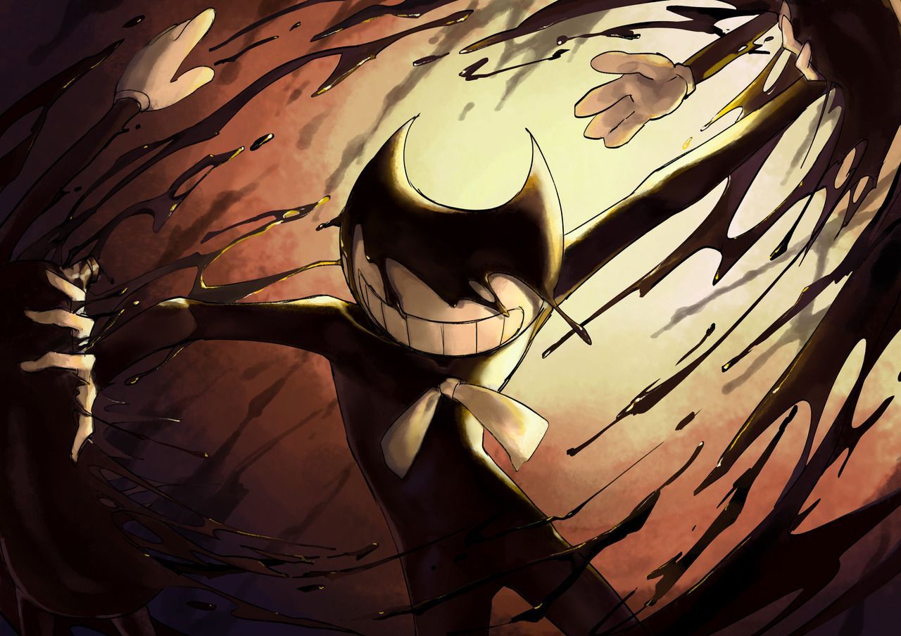 Download This Bendy The Ink Demon Wallpaper! By Draw With, 44% OFF