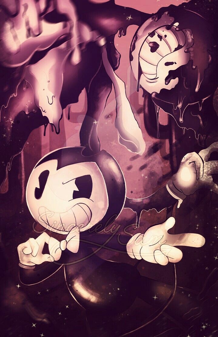 I'M So In LoVe with This Fan Art / Art. Bendy and the ink machine, Cartoon, Anime