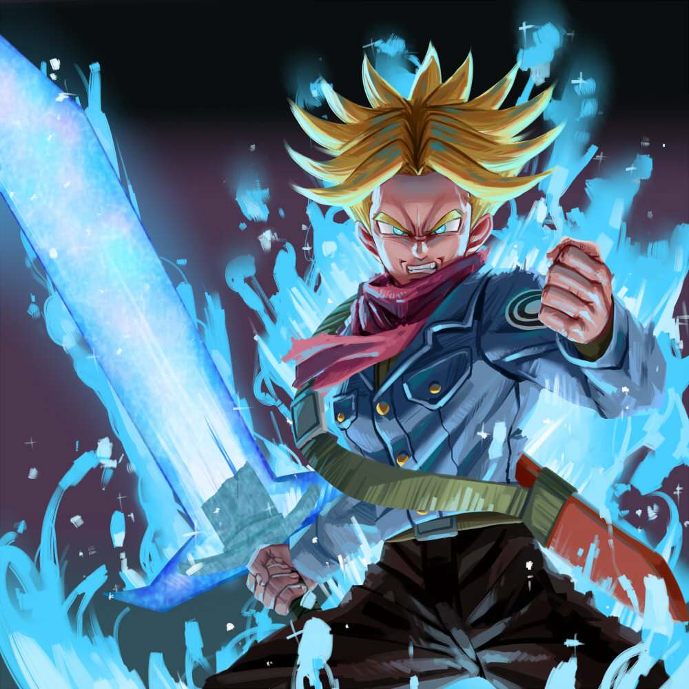 Trunks del futuro ssj rage Dragon ball wallpapers, Anime dragon