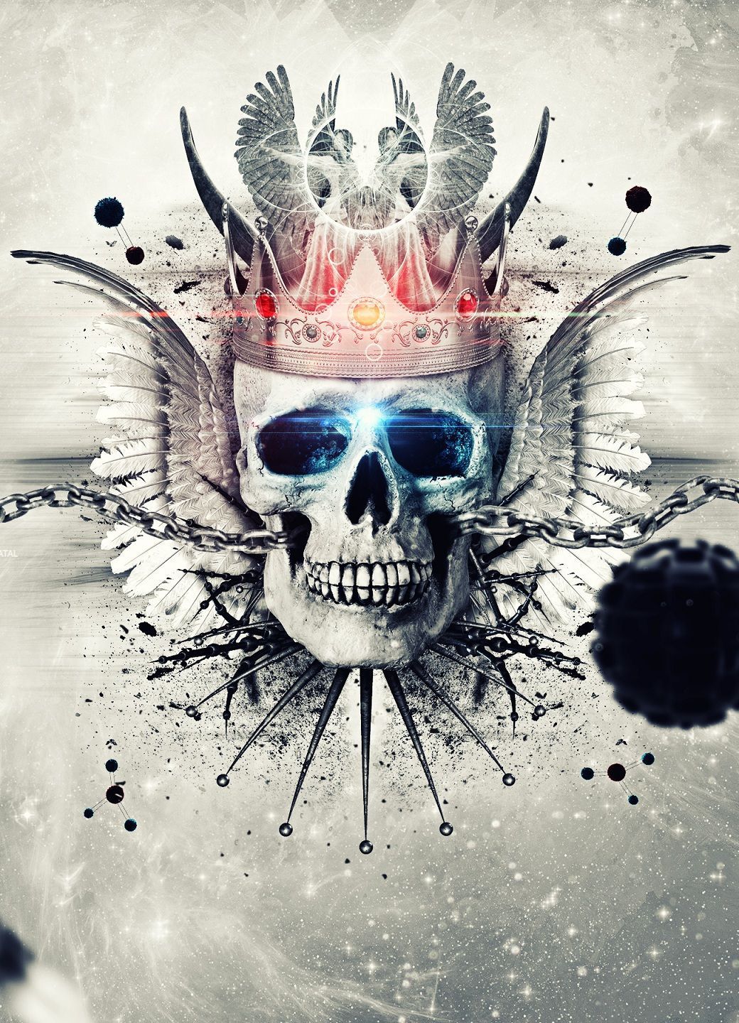 Skull King Wallpaper