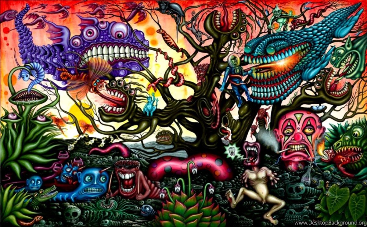 Hd Psychedelic Wallpaper Desktop Background