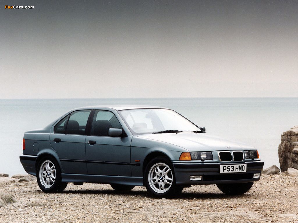BMW 320i Sedan (E36) 1991–98 wallpaper (1024x768)