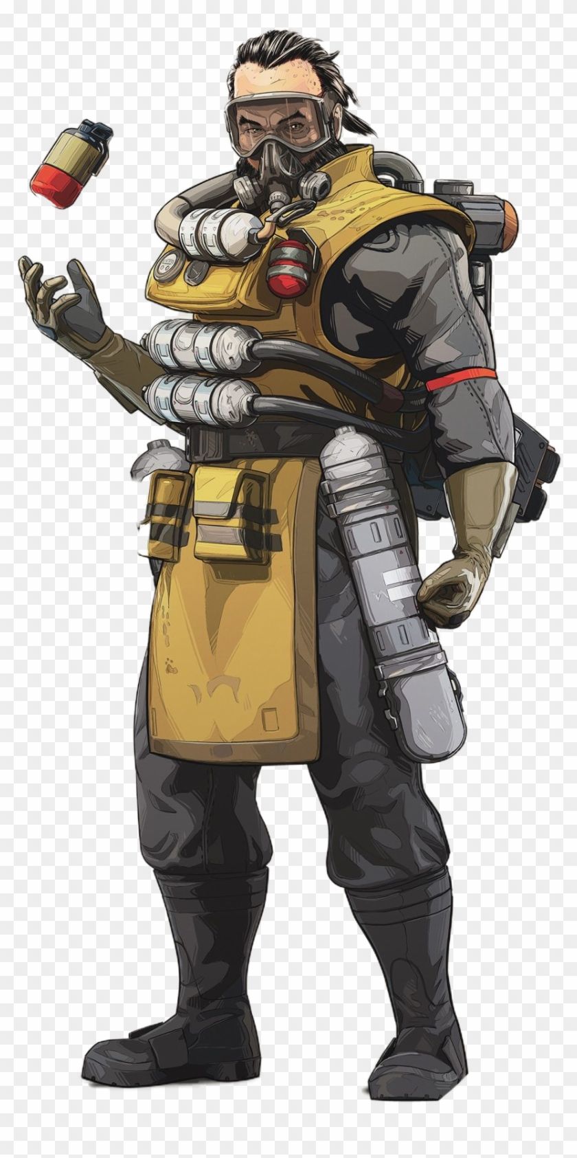 Caustic Apex Legends, HD Png Download
