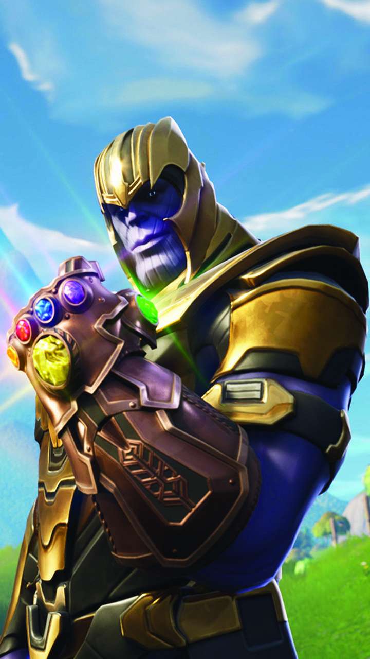 Thanos Fortnite wallpaper