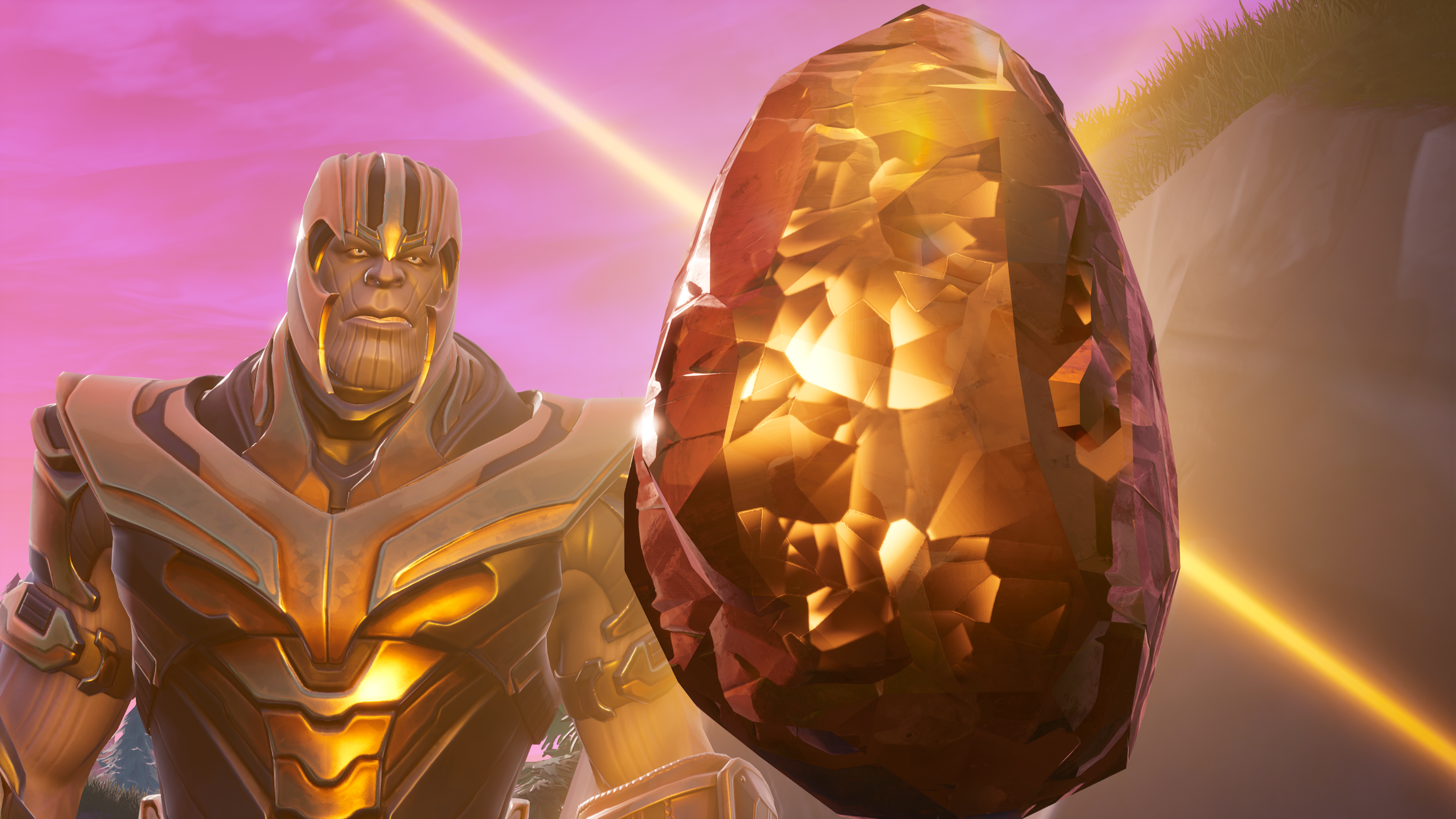 Fortnite Thanos Wallpaper Free Fortnite Thanos Background