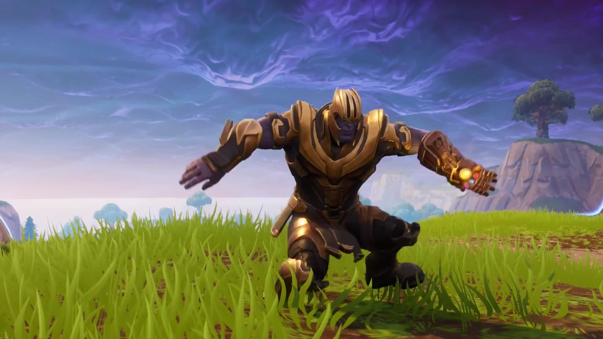 Thanos Fortnite Widescreen Wallpaper 48002