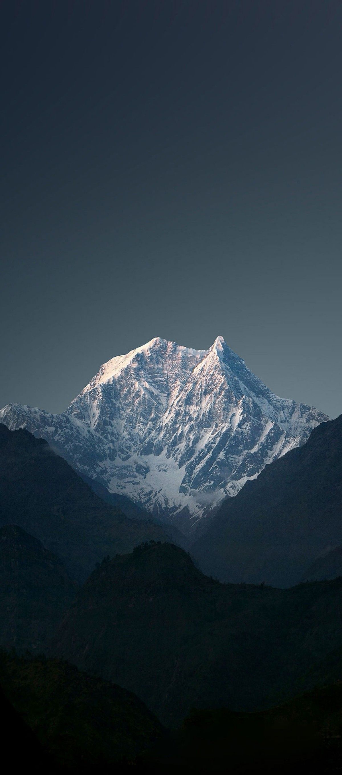 iOS iPhone X, dark, sky, mountain, simple, photography, nature, apple, wallpa. Photography wallpaper, Landscape photography nature, iPhone wallpaper mountains