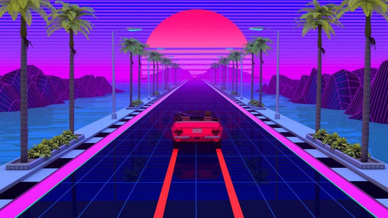 retro blue chill