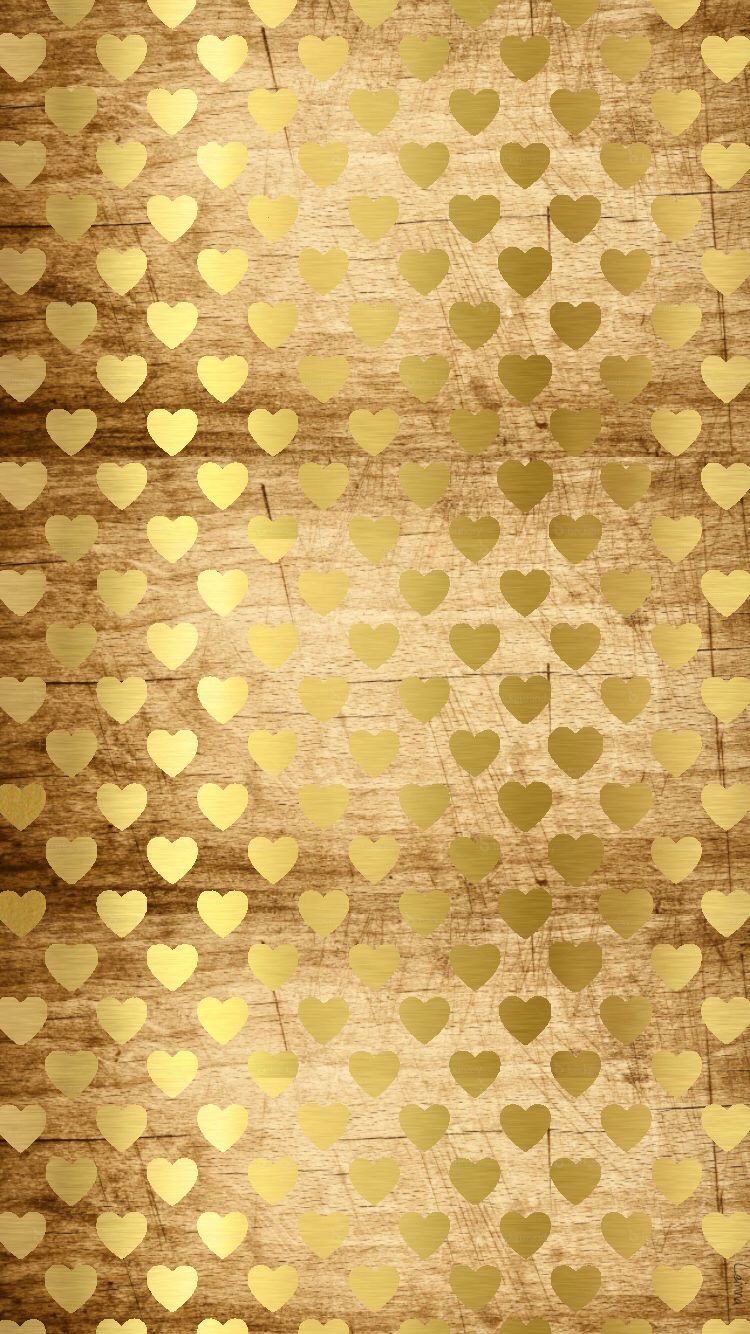 Phone and tablet Wallpaper / background I stylized. Gold heart wallpaper, Heart wallpaper, Heart iphone wallpaper