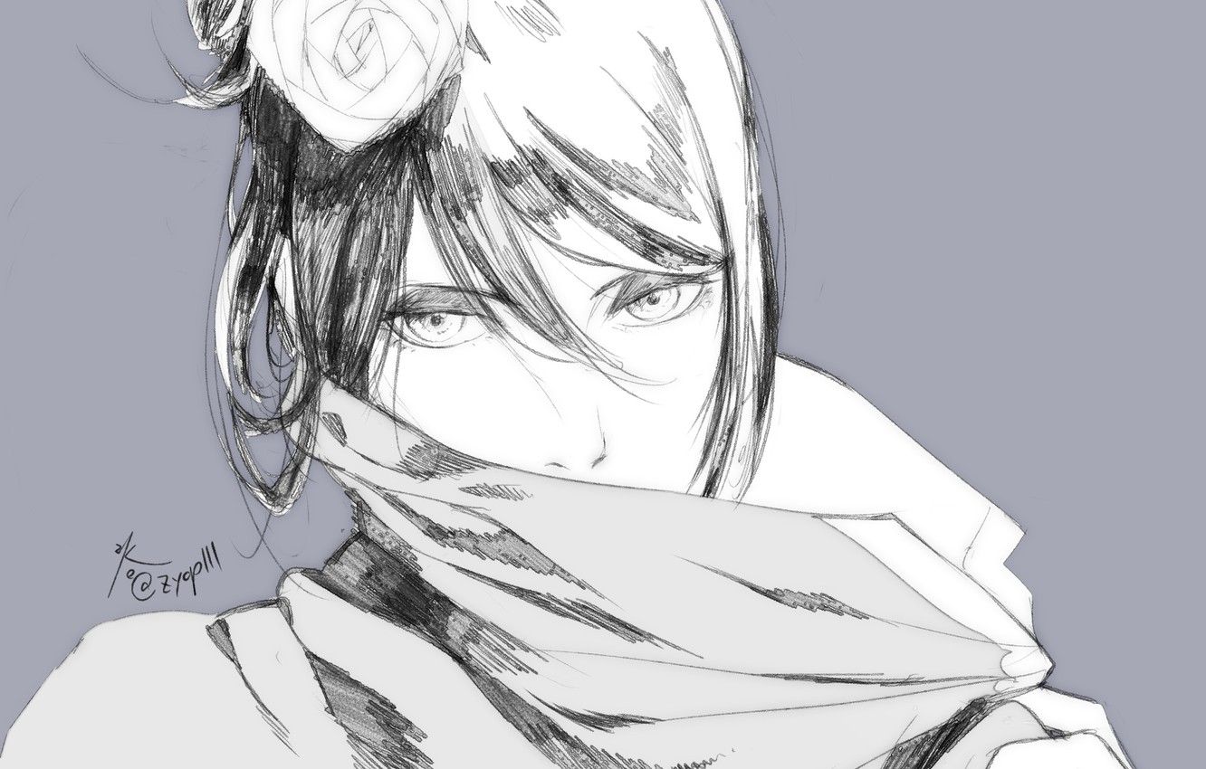 Wallpaper Konan, NARUTO, Fanart, Pixiv, Fanart From Pixiv, NARUTO: SHIPPŪDEN image for desktop, section сёнэн