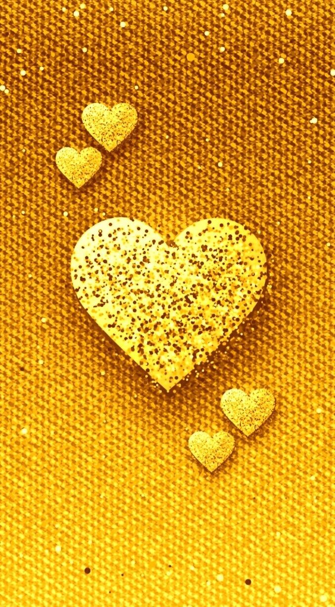 Te amo.I.♡♡♡. Heart wallpaper, Gold wallpaper, Cellphone wallpaper
