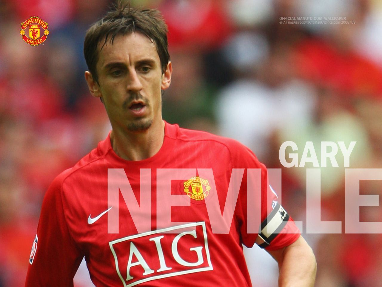 Manchester United Wallpaper >> Gary Neville Wallpaper
